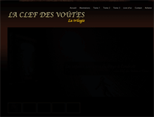 Tablet Screenshot of la-clef-des-voutes.com